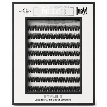 SALON EDITION - DUETS CLUSTERS Style #2 - LONG 12mm - 88 / Clusters Pk