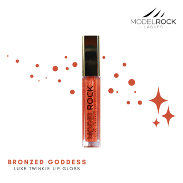 LUXE TWINKLE Lip Gloss  - *BRONZED GODDESS*