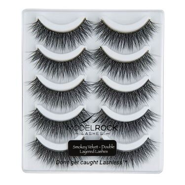 *MULTI PACK* Smokey Velvet - Double Layered - 5 pair lash pack 
