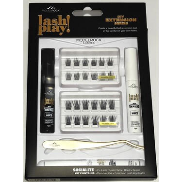 MODELROCK - LASH PLAY - DIY At Home Lash Extensions Kit - *SOCIALITE*