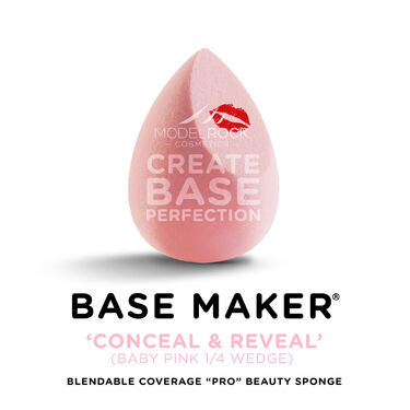 Base Maker® - Single Sponge - 'CONCEAL & REVEAL' (Baby Pink 1/4 Wedge)