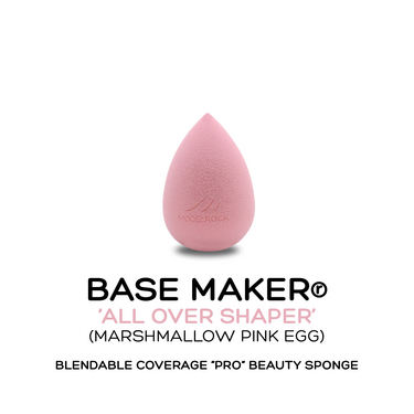 Base Maker® - Single Sponge -'ALL OVER SHAPER' (Marshmallow Pink Egg)