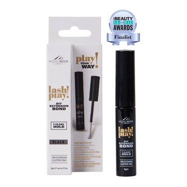 MODELROCK - LASH PLAY - DIY At Home Lash Extension *BOND BLACK*  7 - 10 Day Hold 