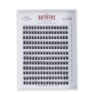 **BULK TRAY** Ultra Luxe 'ARTISTRY' Clusters - Style #2 - 'MEDIUM' 10mm - 192 / Clusters Pk