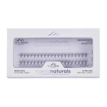 Ultra Luxe Individual Lashes - NAKED NATURALS 'MIXED LENGTHS' - 8mm / 10mm / 12mm - 60pk