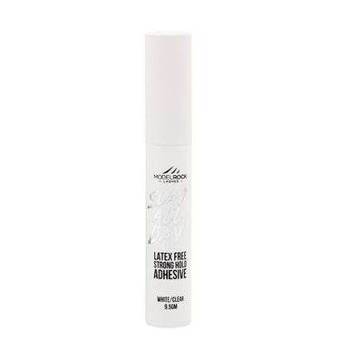 MODELROCK - Lash Adhesive 9.5gm Waterproof *SUPER-STRONG* - *CLEAR* Latex Free - with brush-on applicator