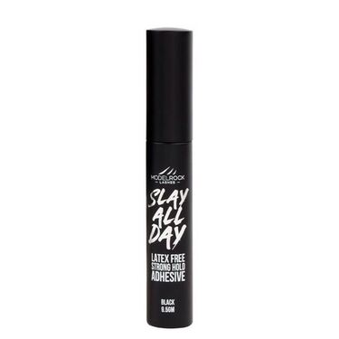 MODELROCK - Lash Adhesive 9.5gm Waterproof *SUPER-STRONG* - *BLACK* Latex Free - with brush-on applicator 