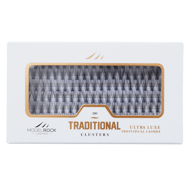 Ultra Luxe '20D TRADITIONAL' Clusters 140pk - MEDIUM 10mm - (Mini Box)