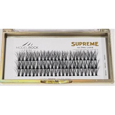 Ultra Luxe 'SUPREME' Individual Lashes - 'EXTRA LONG' 14mm Cluster Style #2