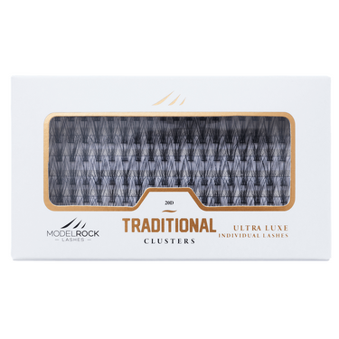 Ultra Luxe '20D TRADITIONAL' Clusters 140pk - EXTRA LONG 14mm - (Mini Box)
