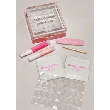THE GOOD NAIL CO - Manicure Application Prep Kit + Travel Case (Nails Not included)
