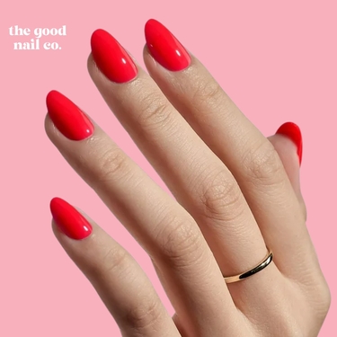 THE GOOD NAIL CO - Press-On Gel Nail Kit - STRAWBERRY POP - Short Oval