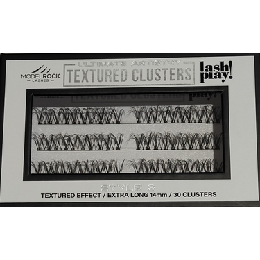 CLEARANCE - Textured Clusters Style #2 - Extra Long 14mm - 30 / Clusters Pk