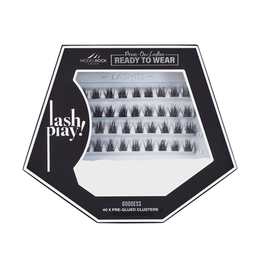 *CLEARANCE* - Ready to Wear Pre-Glued Box Set - 'GODDESS' - 40 x Clusters - (NO LASH APPLICATOR Included)