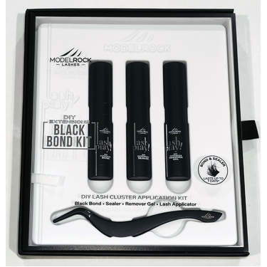 LASH PLAY - DIY Cluster Lash Application Kit 4 Piece - BLACK