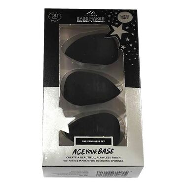 Base Maker® - *GIFT SET* THE VAMPIRESS SET -  3 x Black 1/4 Wedges