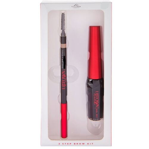 UPTOWN BROWS - 2 Piece Kit - 'DARK BROWN' UPTOWN BROWS - 2 Piece Kit - 'DARK BROWN'