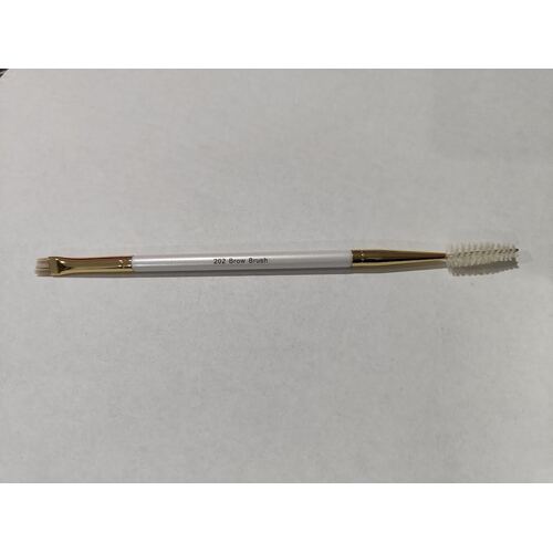 GOLD LUXE - Brow Brush - Duo ended #202 GOLD LUXE - Brow Brush - Duo ended #202