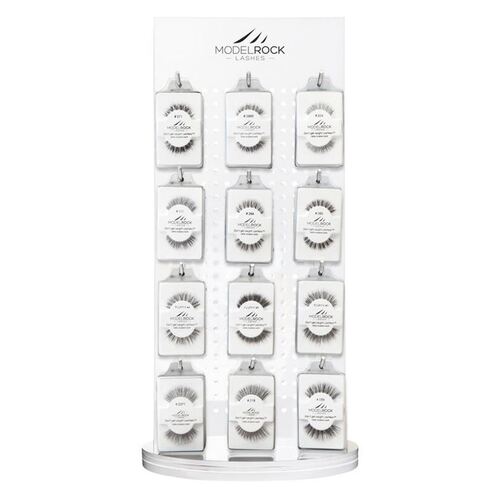 A - Salon Stockist Lash Package total / 72 pairs - **WHITE DISPLAY STAND**