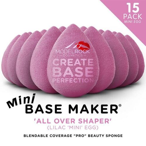 Base Maker® Beauty Sponge - 'ALL OVER SHAPER' (LILAC Mini Egg) - 15 BULK PACK