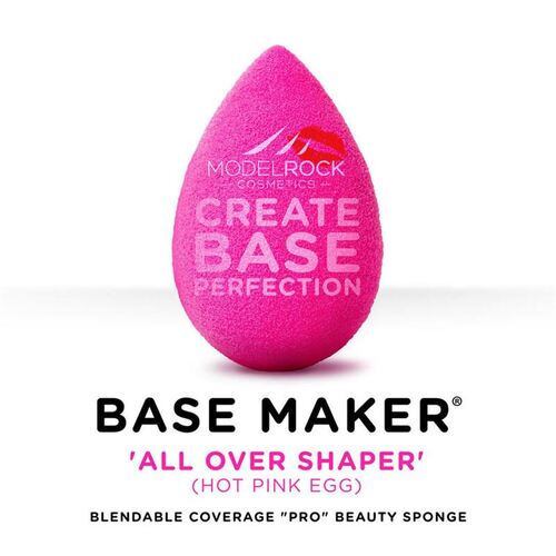 Base Maker® - Single Sponge -'ALL OVER SHAPER' (Hot Pink Egg)