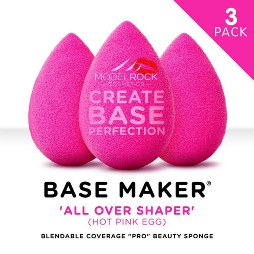 PRO 3pk - Base Maker® - 'ALL OVER SHAPER' (Hot Pink Egg)