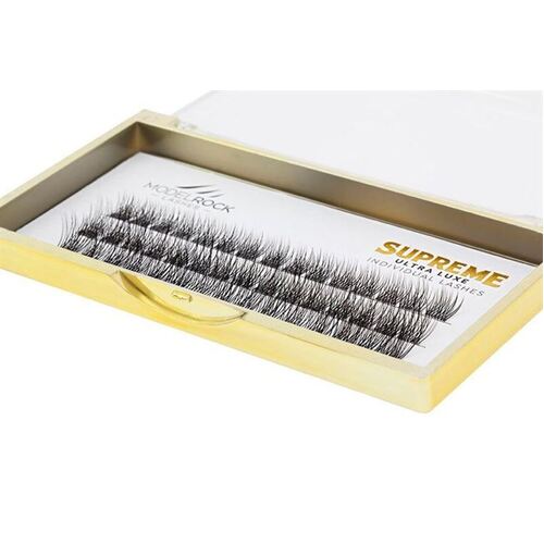 Ultra Luxe 'SUPREME' Individual Lashes - 'SHORT' 8mm Cluster Style #3
