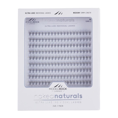 **BULK TRAY** Ultra Luxe - NAKED NATURALS - 10D 'MEDIUM' 10mm - 240pk