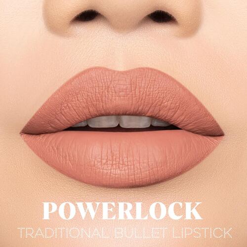POWERLOCK Traditional Style Matte Longwear Lipstick - *NUDE OBSESSION*