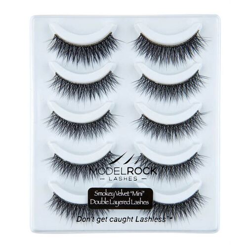 *MULTI PACK* Smokey Velvet "Mini Style" - Double Layered - 5 pair lash pack