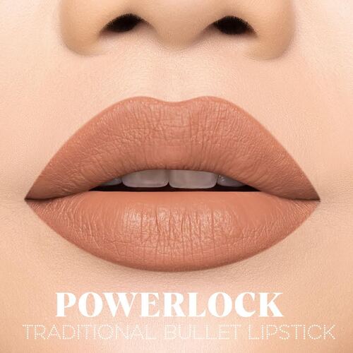 POWERLOCK Traditional Style Matte Longwear Lipstick - *MUFFIN*