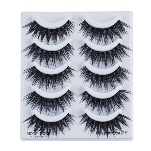 *MULTI PACK* Russian Doll 2.0 - Double Layered - 5 pair lash pack 
