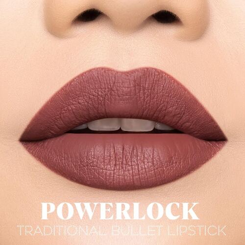 POWERLOCK Traditional Style Matte Longwear Lipstick - *CHOC LAVA*