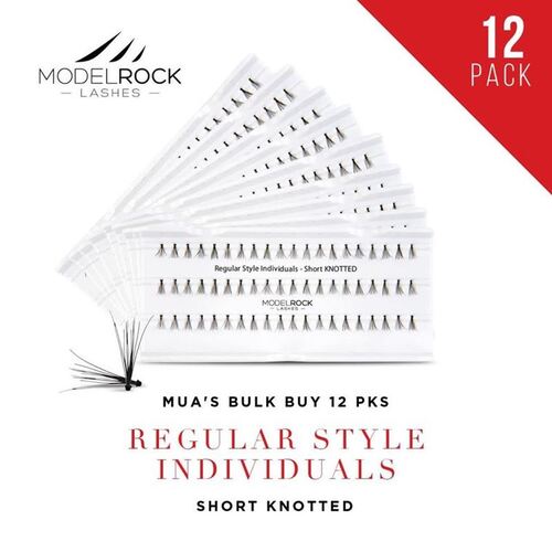 WEBSITE ONLY EXCLUSIVE - Regular Style Individuals  SHORT Knotted 'BULK BUY 12 PKS'