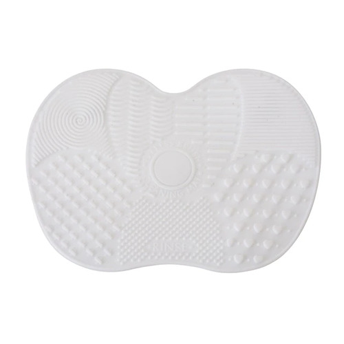 Brush Cleaning Scrubbing Mat - Mini White Brush Cleaning Scrubbing Mat - Mini White