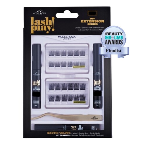 MODELROCK - LASH PLAY - DIY At Home Lash Extensions Kit - *EXOTIC VELVET*