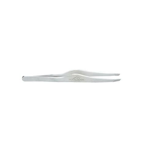 Tweezers Slanted - Stainless Steel