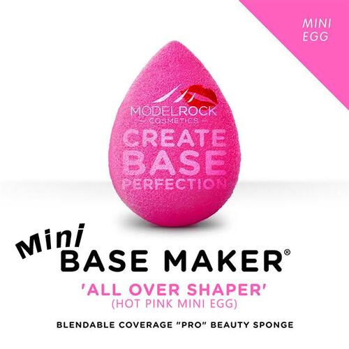 Base Maker® - Single Sponge - 'ALL OVER SHAPER' (HOT PINK Mini Egg)