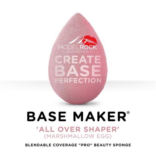 Base Maker® - Single Sponge -'ALL OVER SHAPER' (Marshmallow Pink Egg)