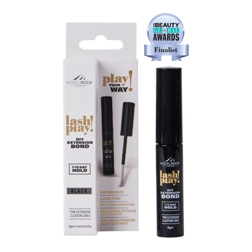 MODELROCK - LASH PLAY - DIY At Home Lash Extension *BOND BLACK*  7 - 10 Day Hold 