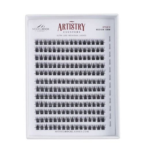 **BULK TRAY** Ultra Luxe 'ARTISTRY' Clusters - Style #2 - 'MEDIUM' 10mm - 192 / Clusters Pk