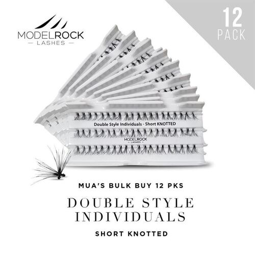 WEBSITE ONLY EXCLUSIVE - Double Style Individuals SHORT Knotted 'BULK BUY 12 PKS'