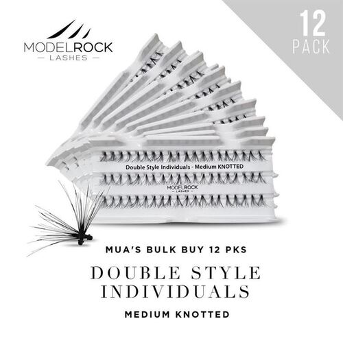 WEBSITE ONLY EXCLUSIVE - Double Style Individuals  MEDIUM Knotted 'BULK BUY 12 PKS'