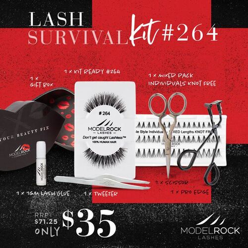 A - GRAND GLAM - Glitter Lash Vanity + 4 x Grand Glam Lashes - *CLEARANCE*