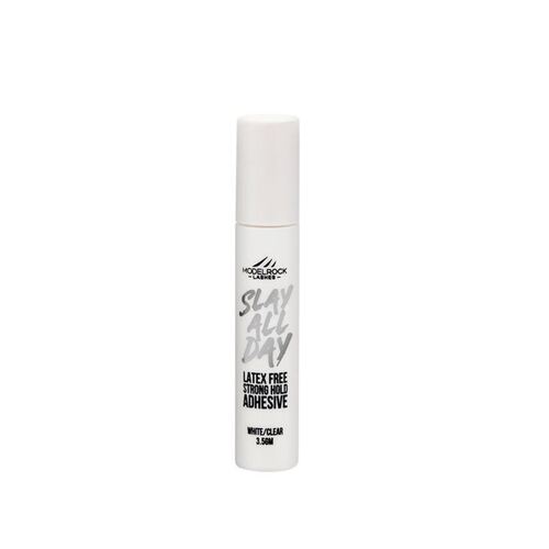MODELROCK - 'Mini' Lash Adhesive 3.5gm Waterproof *SUPER-STRONG* - *CLEAR* Latex Free - with brush-on applicator MODELROCK - 'Mini' Lash Adhesive 3.5gm Waterproof *SUPER-STRONG* - *CLEAR* Latex Free - with brush-on applicator