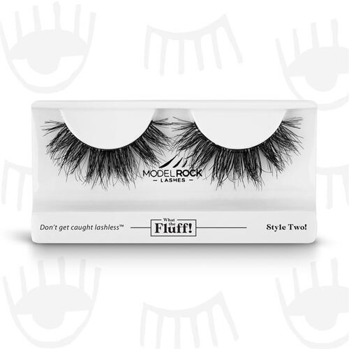 WHAT THE FLUFF !  'Style Two' || No Retail packaging - Lash on tray only