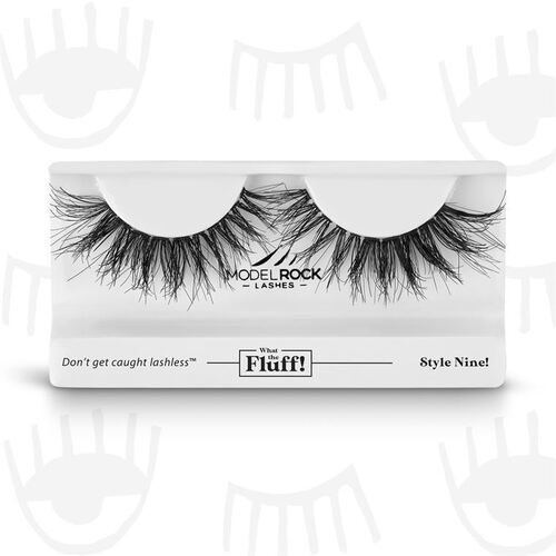 WHAT THE FLUFF !  'Style Nine' || No Retail packaging - Lash on tray only
