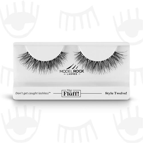 WHAT THE FLUFF !  'Style Twelve' || No Retail packaging - Lash on tray only