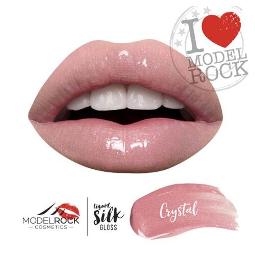Liquid SILK Lipgloss - **CRYSTAL** Clear Lip Gloss with very slight Shimmer Sparkles