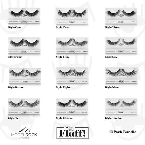 WHAT THE FLUFF ! BUNDLE - 'ALL 12 STYLES' WHAT THE FLUFF ! BUNDLE - 'ALL 12 STYLES'